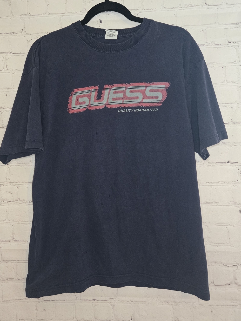 Vintage 90s early 2000s Guess USA M thrashed skater grunge street Distressed